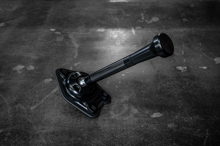 Garagistic Carbon Fiber "Direct Mount" Stage 2 Chassis Short Shifter - E92, E46, E36, E30, E82, Z4, M3-Solid mount shifter-Garagistic-Black Anodized-Medium-Delrin Vintage-Garagistic
