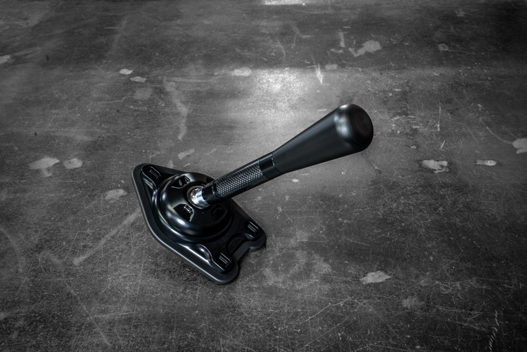 Garagistic Carbon Fiber "Direct Mount" Stage 2 Chassis Short Shifter - E92, E46, E36, E30, E82, Z4, M3-Solid mount shifter-Garagistic-Black Anodized-Short-Delrin Bat-Garagistic