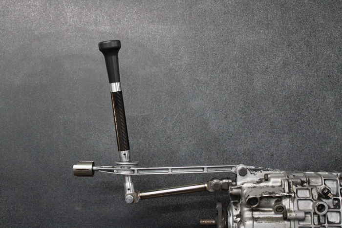 Garagistic Carbon Fiber Supreme Short Shifter - E92, E46, E36, E30, Z4, Z3-Solid mount shifter-Garagistic-Bare-Medium-Delrin Vintage-Garagistic