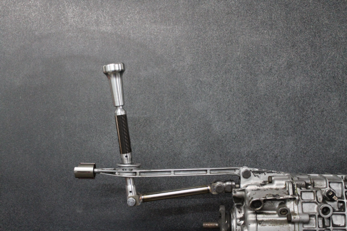 Garagistic Carbon Fiber Supreme Short Shifter - E92, E46, E36, E30, Z4, Z3-Solid mount shifter-Garagistic-Bare-OEM-Aluminum Vintage W/Emblem-Garagistic