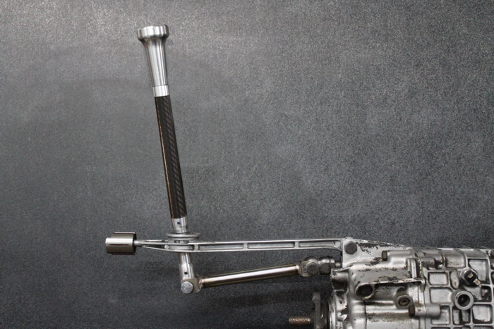 Garagistic Carbon Fiber Supreme Short Shifter - E92, E46, E36, E30, Z4, Z3-Solid mount shifter-Garagistic-Bare-Tall-Aluminum Vintage W/Emblem-Garagistic