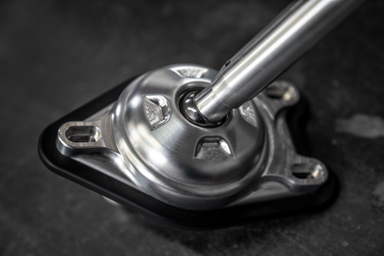 Garagistic "Direct Mount" Stage 2 Chassis Short Shifter - E92, E46, E36, E30, E82, Z4, M3-Solid mount shifter-Garagistic-Bare-Short-Delrin Standard-Garagistic