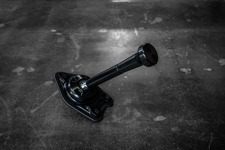 Garagistic "Direct Mount" Stage 2 Chassis Short Shifter - E92, E46, E36, E30, E82, Z4, M3-Solid mount shifter-Garagistic-Bare-Short-Delrin Standard-Garagistic