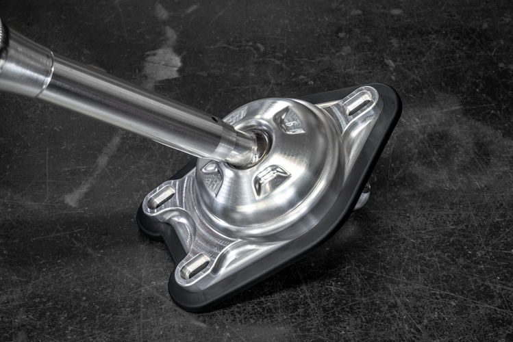 Garagistic "Direct Mount" Stage 2 Chassis Short Shifter - E92, E46, E36, E30, E82, Z4, M3-Solid mount shifter-Garagistic-Bare-Short-Delrin Standard-Garagistic