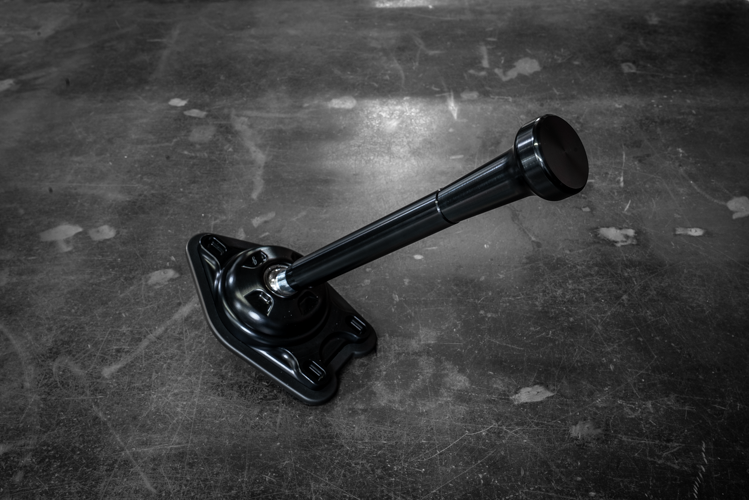 Garagistic "Direct Mount" Stage 2 Chassis Short Shifter - E92, E46, E36, E30, E82, Z4, M3-Solid mount shifter-Garagistic-Bare-Short-Delrin Standard-Garagistic