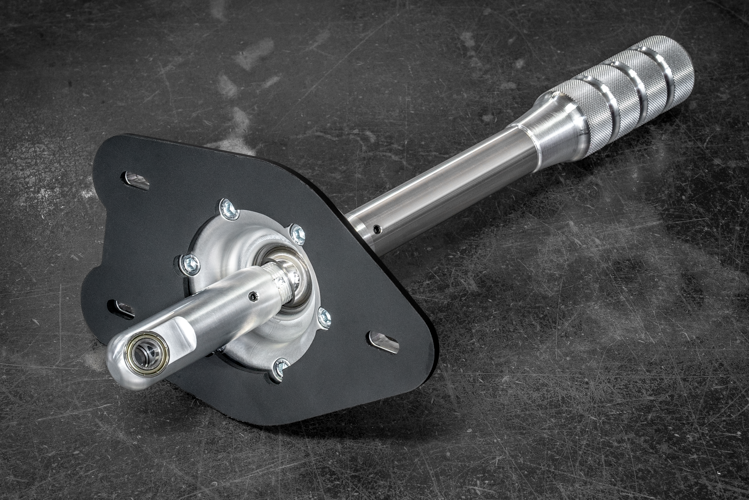 Garagistic "Direct Mount" Stage 2 Chassis Short Shifter - E92, E46, E36, E30, E82, Z4, M3-Solid mount shifter-Garagistic-Bare-Short-Delrin Standard-Garagistic