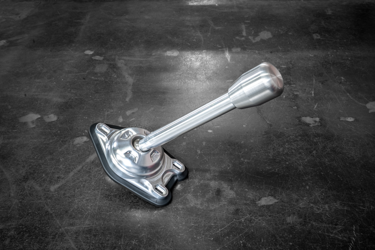 Garagistic "Direct Mount" Stage 2 Chassis Short Shifter - E92, E46, E36, E30, E82, Z4, M3-Solid mount shifter-Garagistic-Bare-Medium-Aluminum Standard-Garagistic