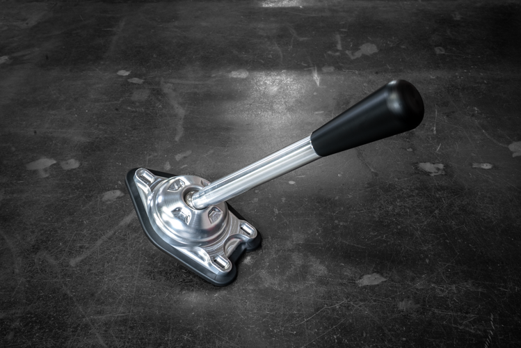 Garagistic "Direct Mount" Stage 2 Chassis Short Shifter - E92, E46, E36, E30, E82, Z4, M3-Solid mount shifter-Garagistic-Bare-Medium-Delrin Bat-Garagistic