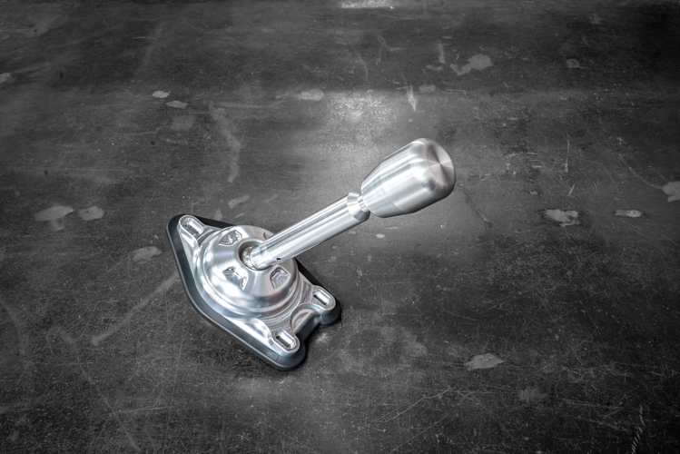 Garagistic "Direct Mount" Stage 2 Chassis Short Shifter - E92, E46, E36, E30, E82, Z4, M3-Solid mount shifter-Garagistic-Bare-OEM-Aluminum Standard-Garagistic