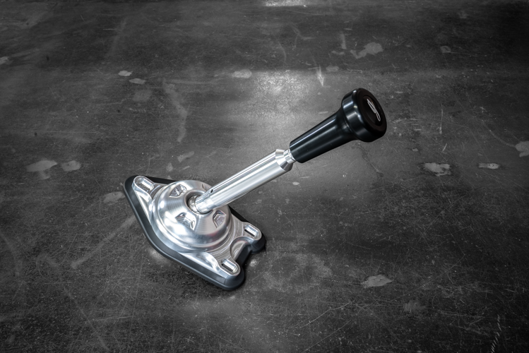 Garagistic "Direct Mount" Stage 2 Chassis Short Shifter - E92, E46, E36, E30, E82, Z4, M3-Solid mount shifter-Garagistic-Bare-OEM-Delrin Vintage W/Emblem-Garagistic