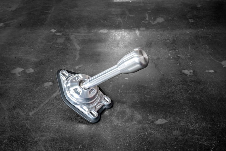 Garagistic "Direct Mount" Stage 2 Chassis Short Shifter - E92, E46, E36, E30, E82, Z4, M3-Solid mount shifter-Garagistic-Bare-Short-Aluminum Standard-Garagistic
