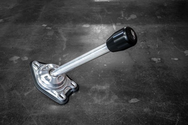 Garagistic "Direct Mount" Stage 2 Chassis Short Shifter - E92, E46, E36, E30, E82, Z4, M3-Solid mount shifter-Garagistic-Bare-Tall-Delrin Standard W/Emblem-Garagistic