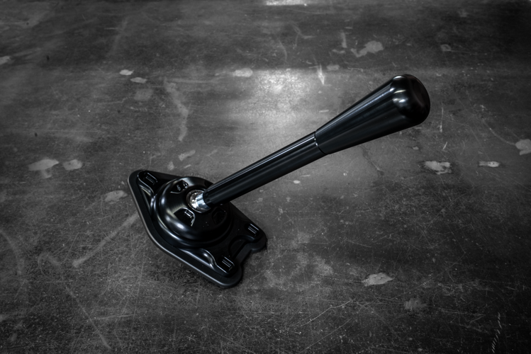Garagistic "Direct Mount" Stage 2 Chassis Short Shifter - E92, E46, E36, E30, E82, Z4, M3-Solid mount shifter-Garagistic-Black Anodized-Medium-Aluminum Bat-Garagistic
