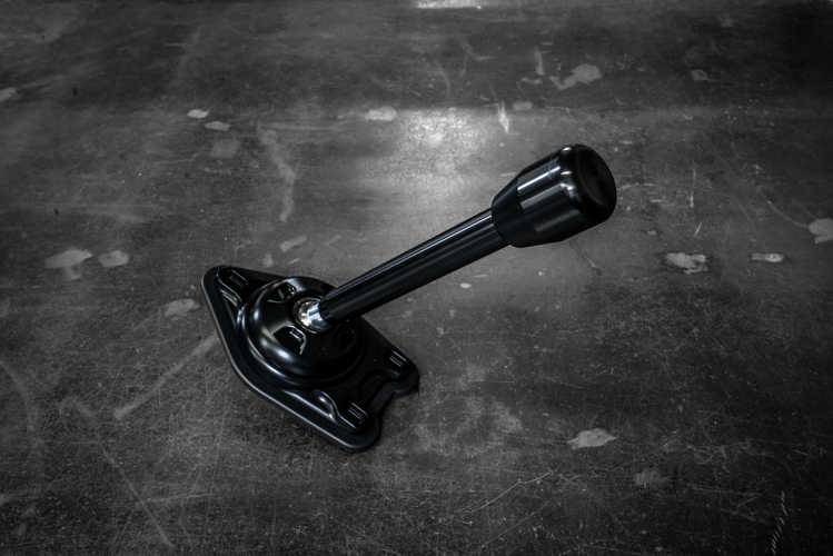 Garagistic "Direct Mount" Stage 2 Chassis Short Shifter - E92, E46, E36, E30, E82, Z4, M3-Solid mount shifter-Garagistic-Black Anodized-Medium-Aluminum Standard-Garagistic