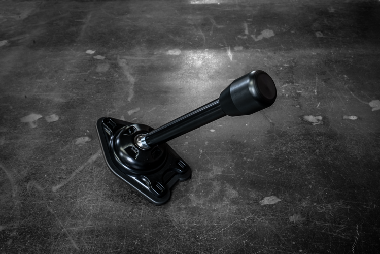 Garagistic "Direct Mount" Stage 2 Chassis Short Shifter - E92, E46, E36, E30, E82, Z4, M3-Solid mount shifter-Garagistic-Black Anodized-Medium-Delrin Standard-Garagistic