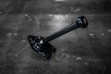 Garagistic "Direct Mount" Stage 2 Chassis Short Shifter - E92, E46, E36, E30, E82, Z4, M3-Solid mount shifter-Garagistic-Black Anodized-Medium-Delrin Vintage W/Emblem-Garagistic