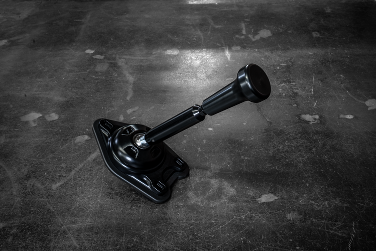 Garagistic "Direct Mount" Stage 2 Chassis Short Shifter - E92, E46, E36, E30, E82, Z4, M3-Solid mount shifter-Garagistic-Black Anodized-OEM-Delrin Vintage-Garagistic