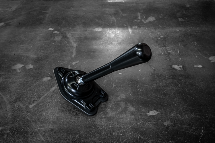 Garagistic "Direct Mount" Stage 2 Chassis Short Shifter - E92, E46, E36, E30, E82, Z4, M3-Solid mount shifter-Garagistic-Black Anodized-Short-Aluminum Bat-Garagistic