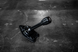 Garagistic "Direct Mount" Stage 2 Chassis Short Shifter - E92, E46, E36, E30, E82, Z4, M3-Solid mount shifter-Garagistic-Black Anodized-Short-Aluminum Standard W/Emblem-Garagistic