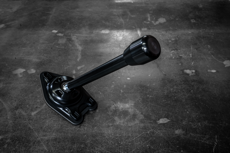 Garagistic "Direct Mount" Stage 2 Chassis Short Shifter - E92, E46, E36, E30, E82, Z4, M3-Solid mount shifter-Garagistic-Black Anodized-Tall-Aluminum Standard-Garagistic