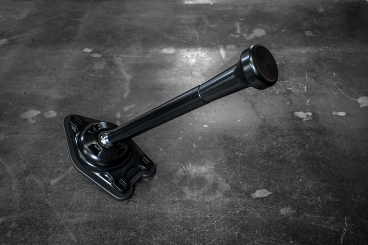 Garagistic "Direct Mount" Stage 2 Chassis Short Shifter - E92, E46, E36, E30, E82, Z4, M3-Solid mount shifter-Garagistic-Black Anodized-Tall-Delrin Vintage-Garagistic