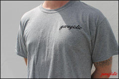 Garagistic Embroidered T-Shirts-Apparel-S-Heather Grey-Garagistic