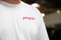 Garagistic Embroidered T-Shirts-Apparel-S-White-Garagistic