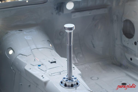 Garagistic Solid Chassis Mounted Short Shifter - E30, E36, E46-Solid mount shifter-Garagistic-Bare-Medium-Aluminum Vintage-Garagistic