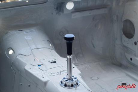 Garagistic Solid Chassis Mounted Short Shifter - E30, E36, E46-Solid mount shifter-Garagistic-Bare-OEM-Delrin Vintage-Garagistic
