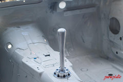 Garagistic Solid Chassis Mounted Short Shifter - E30, E36, E46-Solid mount shifter-Bare-Short-Aluminum Bat-Garagistic