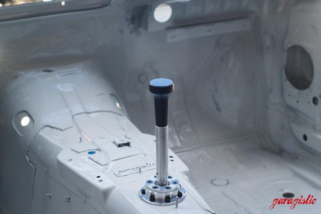 Garagistic Solid Chassis Mounted Short Shifter - E30, E36, E46-Solid mount shifter-Garagistic-Bare-Short-Delrin Vintage-Garagistic
