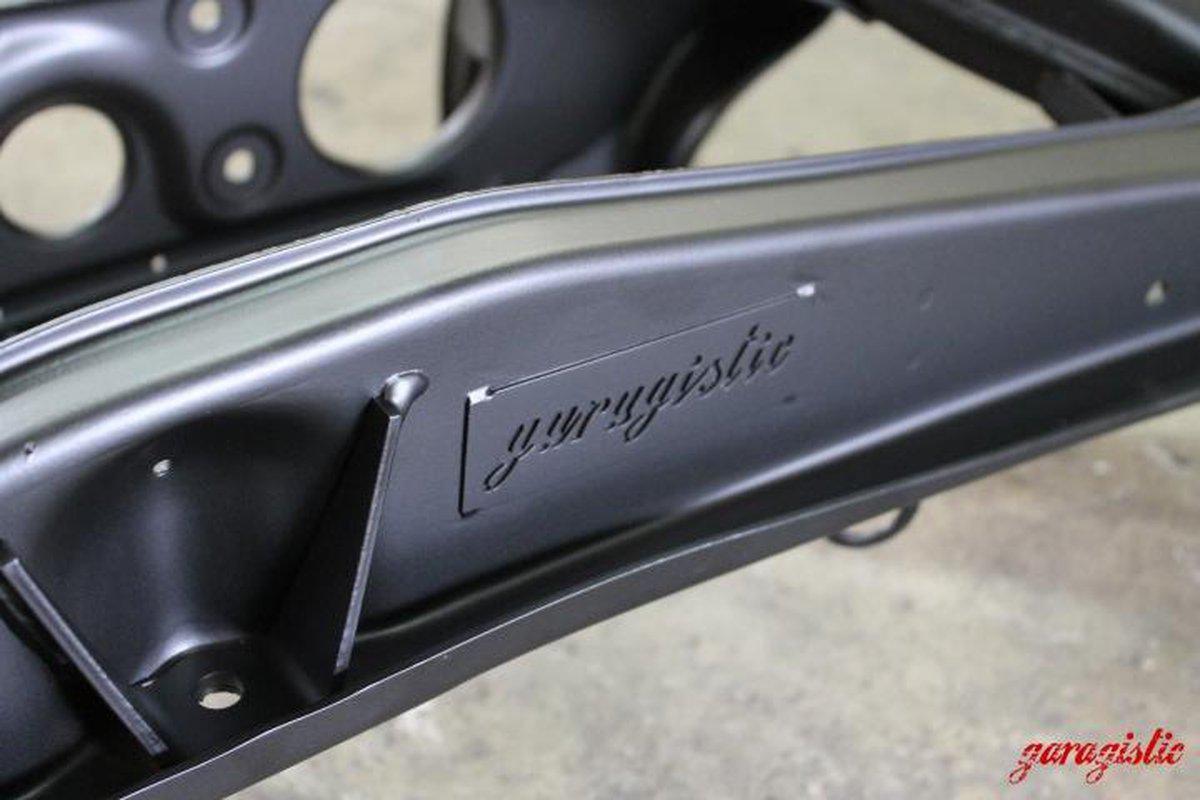 Garagistic W201 190E Reinforced Rear Subframe-Steel parts-Black-I will not be providing a core (+$200)-Garagistic