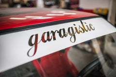 Garagistic Windshield Banner Sticker-Stickers-White-Garagistic