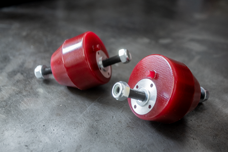 E30 24V M5X/S5X Polyurethane Swap Motor Mount Bushings - (M50, M52, S50, S52,S54)-Suspension Bushings-grip-drift-80A-Garagistic-bmw