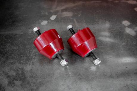 E30 24V M5X/S5X Polyurethane Swap Motor Mount Bushings - (M50, M52, S50, S52,S54)-Suspension Bushings-grip-drift-80A-Garagistic-bmw