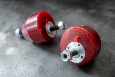 E30 24V M5X/S5X Polyurethane Swap Motor Mount Bushings - (M50, M52, S50, S52,S54)-Suspension Bushings-grip-drift-80A-Garagistic-bmw