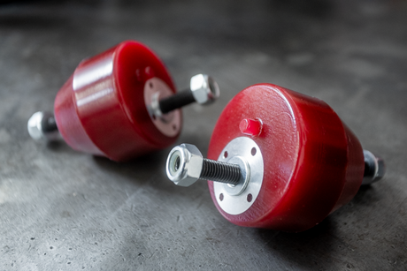 E30 24V M5X/S5X Polyurethane Swap Motor Mount Bushings - (M50, M52, S50, S52,S54)-Suspension Bushings-grip-drift-80A-Garagistic-bmw