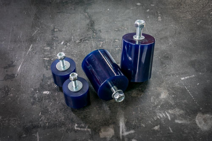 E30 M60 V8 Swap Motor Mount Bushings-Motor and Transmission Mounts-grip-drift-95a (Track)-Yes, add matching transmission bushings-Garagistic-bmw