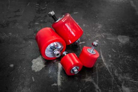 E30 318 M42 Poly Engine Mount Bushings - 11811137076-Motor and Transmission Mounts-grip-drift-80A soft poly (autox/street)-No Thanks!-Garagistic-bmw