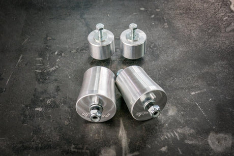 BMW E30 318 M42 Aluminum Engine Mount Bushings - 11811137076-Motor and Transmission Mounts-grip-drift-Add matching Trans Bushing!-Garagistic-bmw