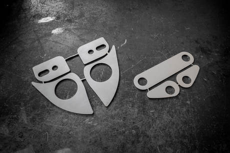 E30 Front Subframe Engine Reinforcement Kit-Reinforcement Plates-grip-drift-No front sway reinforcements-Add Rear Subframe Differential Mounting Point Reinforcement Kit-Garagistic-bmw