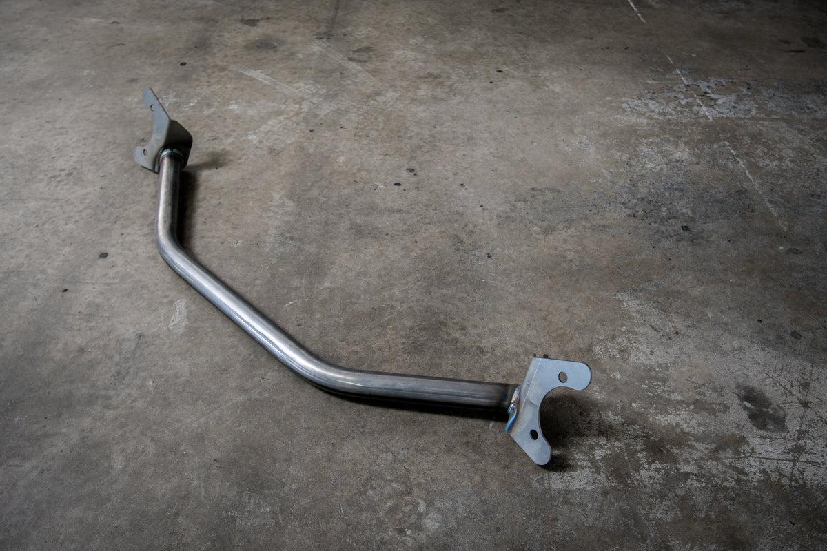 E30 Garagistic Front Strut Bar - M42, M20, M50 Compatible-Strut Bars-grip-drift-Red-Garagistic-bmw