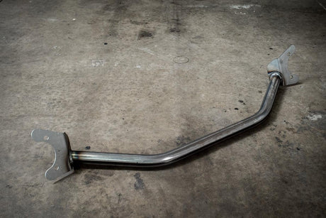 E30 Garagistic Front Strut Bar - M42, M20, M50 Compatible-Strut Bars-grip-drift-Bare-Garagistic-bmw