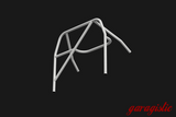 E30 Bolt In Roll Bar - Coupe & Sedan-Roll Bars-grip-drift-White-Bent Harness Bar (Taller Drivers)-Bent Rear Legs - No X-Garagistic-bmw