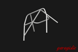 E30 Bolt In Roll Bar - Coupe & Sedan-Roll Bars-grip-drift-White-Bent Harness Bar (Taller Drivers)-Straight Rear Legs - No X-Garagistic-bmw