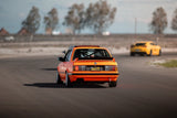 E30 Bolt In Roll Bar - Coupe & Sedan-Roll Bars-grip-drift-Bare-Bent Harness Bar (Taller Drivers)-Double Diagonal (X) - With Straight Rear Legs-Garagistic-bmw