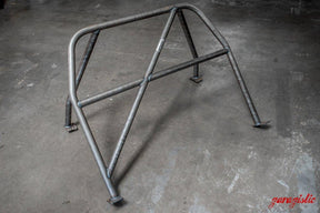 E30 Convertible Bolt In Roll Bar-Roll Bars-grip-drift-Bent (for taller drivers)-Bare-Garagistic-bmw