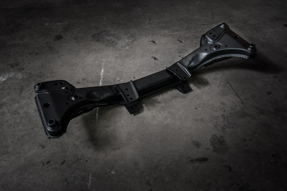 E30 Reinforced Front Subframe-Subframes and Trailing Arms-grip-drift-Black-I will supply my core upfront-Yes - add control arm reinforcement-Garagistic-bmw