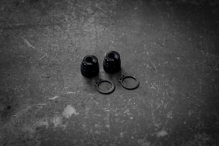 BMW Throttle Cable Bushings - Billet Aluminum - E36, E39, E38, M50 swaps-Engine Accessories-grip-drift-Black Anodized-Garagistic-bmw