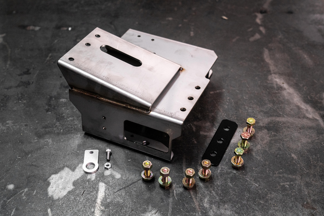 E30 Brake Booster Delete Bracket (Wilwood/ Tilton Pedal Box Setup) - Boosterless Conversion-Brake Parts-grip-drift-No pedals or master cylinders-Garagistic-bmw